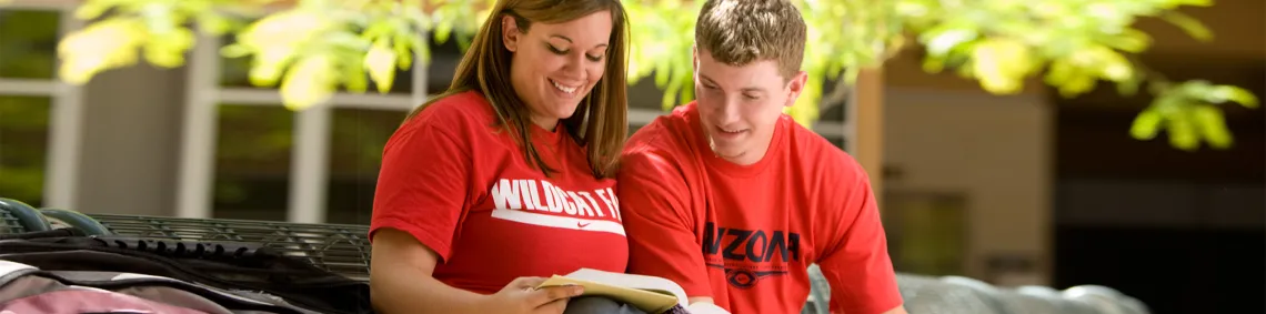 Two Students Reading